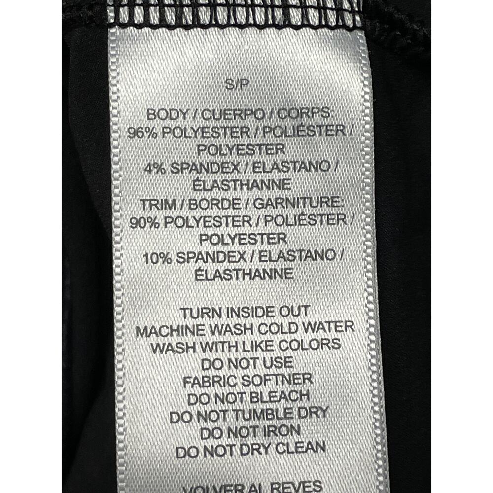 Gottex Studio Pullover Womens Small Black Metallic Sheen Long Sleeve Layered Top - Picture 7 of 9